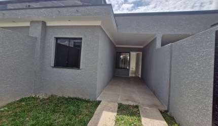 Casa com 3 quartos à venda na Rua Irene Rosseto, 228, Campo de Santana, Curitiba, 60 m2 por R$ 312.000