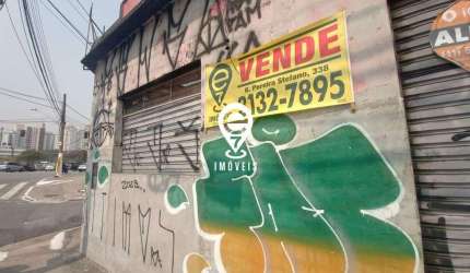 TERRENO COM 2 SALÕES PARA VENDA NA VILA DA SAÚDE!