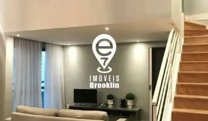 Duplex de 100m 2 suítes 2 vagas a venda no Brooklin