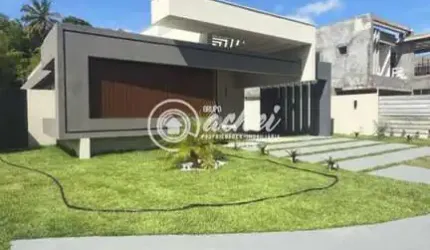 Casa 3/4 com energia solar à venda no Alphaville Litoral Norte 3