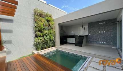 Casa em condomínio fechado com 4 quartos à venda na Rua Boulevard Amendoeiras, 338, Jardim Atlântico, Goiânia por R$ 1.690.000