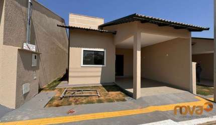 Casa em condomínio fechado com 3 quartos à venda na Avenida Genésio de Lima Brito, 1530, Jardim Balneário Meia Ponte, Goiânia por R$ 430.000