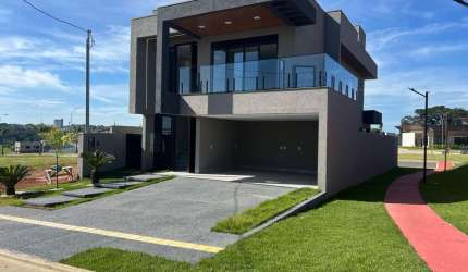 Casa em condomínio fechado com 3 quartos à venda na Begônia, 1, Pólo Empresarial Goiás, Aparecida de Goiânia por R$ 1.590.000