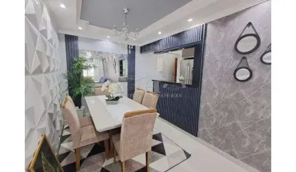 APARTAMENTO 2 DORM C/ SUÍTE - SACADA GOURMET, MARACANÃ - PRAIA GRANDE SP