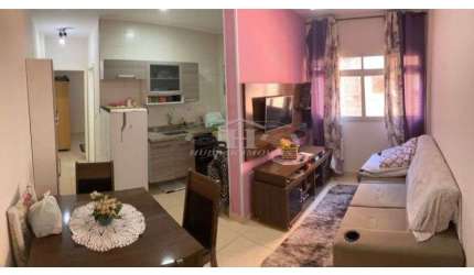 Apartamento 01 dormitorio proximo do mar, Boqueirão - Praia Grande- SP