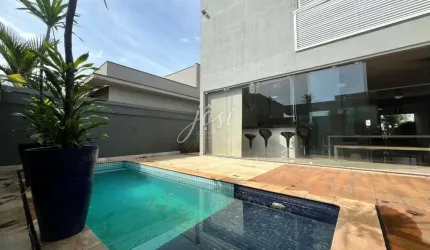 Casa em Condomínio para Locação em Ribeirão Preto, Jardim Cybelli, 3 dormitórios, 3 suítes, 5 banheiros, 4 vagas