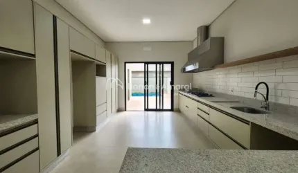 Casa térrea nova com 03 suítes à venda - Condomínio Residencial Royal Garden - Parque Brasil 500 - Paulínia / SP