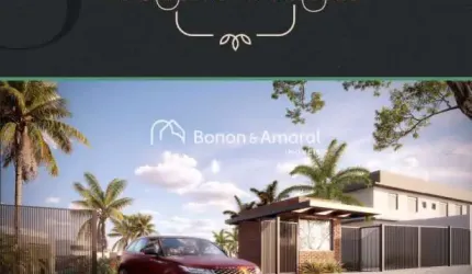 Casa em condomínio com 3 suítes, sala dois ambientes, 5 banheiros e 2 vagas na garagem - Unidade 18