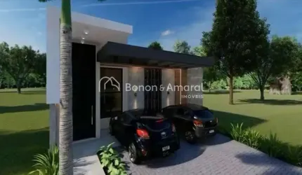 Casa térrea à venda 03 quartos no condomínio Terras da Estância no Bairro Monte Alegre em Paulínia - SP