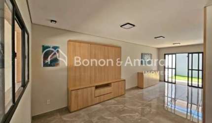 Moderna Casa Nova com 3 Suítes à Venda na Chácara Primavera, Campinas