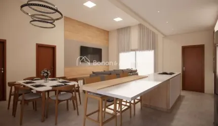 Casa térrea 3 suítes e escritório, à venda, Condomínio Lírios, Paulínia