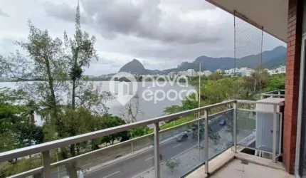 Apartamento com 3 quartos à venda na Rua General Tasso Fragoso, Lagoa, Rio de Janeiro, 142 m2 por R$ 2.800.000