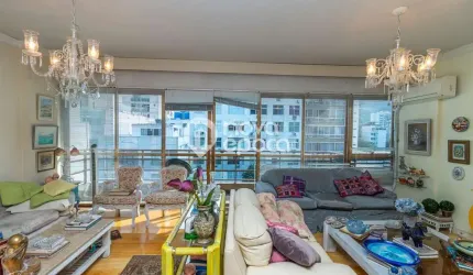 Apartamento com 3 quartos à venda na Rua João Líra, Leblon, Rio de Janeiro, 155 m2 por R$ 3.850.000