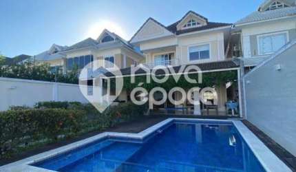 Casa em condomínio fechado com 4 quartos à venda na Rua Afonso Carlos Marques dos Santos, Recreio dos Bandeirantes, Rio de Janeiro, 258 m2 por R$ 2.190.000