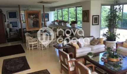 Apartamento com 4 quartos à venda na Estrada da Gávea, São Conrado, Rio de Janeiro, 260 m2 por R$ 4.600.000