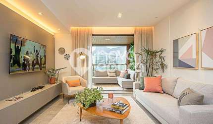Apartamento com 3 quartos à venda na Rua Sorocaba, Botafogo, Rio de Janeiro, 129 m2 por R$ 1.800.000