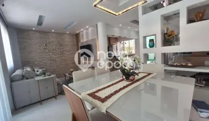 Casa em condomínio fechado com 3 quartos à venda na Rua Alzira Brandão, Tijuca, Rio de Janeiro, 192 m2 por R$ 1.320.000