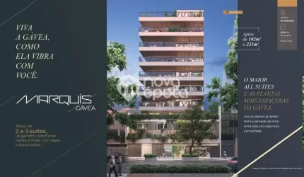 Apartamento com 2 quartos à venda na Rua Marquês de São Vicente, Gávea, Rio de Janeiro, 161 m2 por R$ 2.845.500