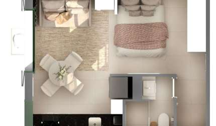 Apartamento com 1 quarto à venda na Rua Décio Vilares, Copacabana, Rio de Janeiro, 27 m2 por R$ 741.899