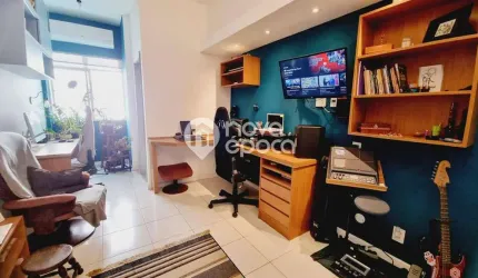 Apartamento com 1 quarto à venda na Rua do Humaitá, Humaitá, Rio de Janeiro, 45 m2 por R$ 550.000