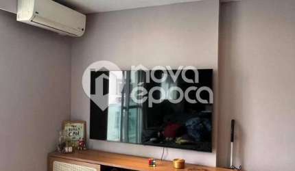 Flat com 1 quarto à venda na Rua Voluntários da Pátria, Botafogo, Rio de Janeiro, 43 m2 por R$ 890.000
