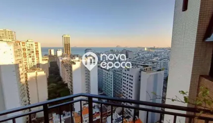 Flat com 2 quartos à venda na Avenida Princesa Isabel, Copacabana, Rio de Janeiro, 74 m2 por R$ 1.100.000