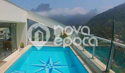 Apartamento com 5 quartos à venda na Estrada da Gávea, São Conrado, Rio de Janeiro, 230 m2 por R$ 4.500.000