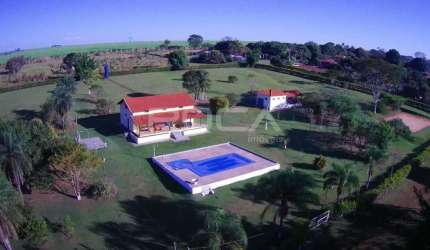 Chácara de Recreio, com área de 28.500 m2 (2,85 ha), próximo às margens do Rio Mogi Guaçu, totalmente cercada com cerca de arame farpado e pingos de ouro, Um sonho de consumo!