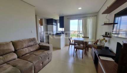Apartamento de 2 dormitórios com suíte em Cidade Jardim, São Carlos