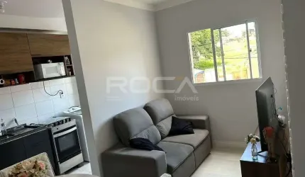 Apartamento de 2 dormitórios com lazer completo no Recreio São Judas Tadeu, São Carlos