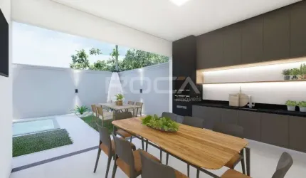 Casa de luxo com 4 suítes no Condomínio Village Damha II em São Carlos