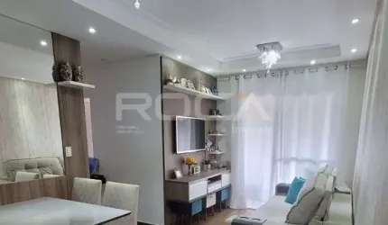 Apartamento de 3 dormitórios com área de lazer no Parque Sabará, São Carlos