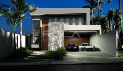 Casa de luxo com piscina e energia fotovoltaica no Parque Faber Castell, São Carlos