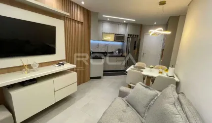 Apartamento de 2 dormitórios no Residencial Parati, em São Carlos