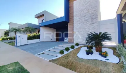 Casa de luxo com 3 suítes no Condomínio Parque Faber Castell em São Carlos