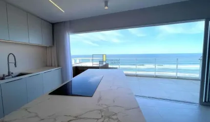 APARTAMENTO ALTO PADRÃO FRENTE MAR, 3 SUÍTES, NO GRAVATÁ NAVEGANTES, SC.