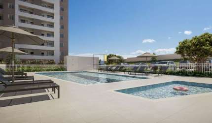 APARTAMENTO 2 DORMITÓRIOS, EM BEACH CLUB NO CENTRO DE PENHA SC.