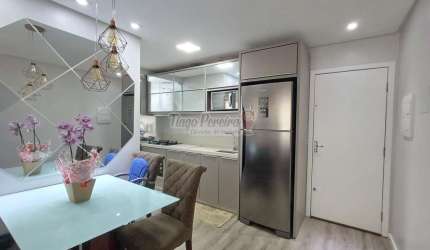 Apartamento para Venda em Palhoça, Praia de Fora, 2 dormitórios, 1 banheiro, 1 vaga