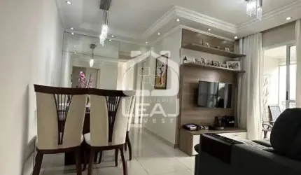 Apartamento 54m² com suíte para venda, sacada envidraçada, R$ 460.000,00, lazer completo, Vila Prel