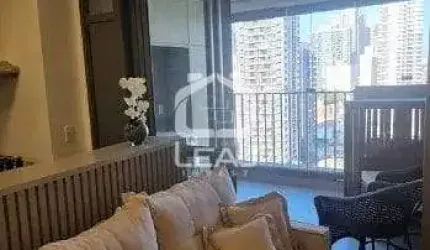 Apartamento NOVO e MOBILIADO para Locação no Brooklin, 69m², 2 Suítes, 1 Vaga, R$ 8.210,00 (Pacote)