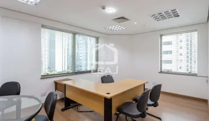 Conjunto comercial semi - mobiliada  para locação, Itaim Bibi, São Paulo, SP