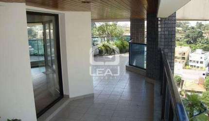 Apartamento à venda 428 m² com 4 dormitórios, sendo 4 suítes, 5 vagas garagem, lareira, churrasquei