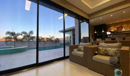 Casa com 4 dormitórios/Suítes à venda, 405 m² por R$ 4.350.000 - Alphaville - Ribeirão Preto/SP