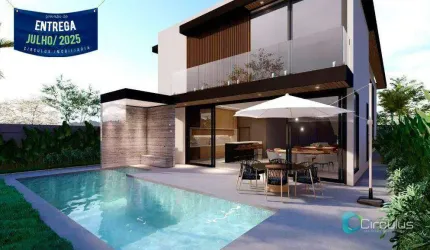 Casa com 5 dormitórios/Siítes à venda, 400 m² - Jardim Olhos D'Água - Ribeirão Preto/SP