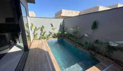 Casa com 3 dormitórios, 164 m² - venda por R$ 1.250.000,00 ou aluguel por R$ 8.900,00/mês - Vivendas da Mata - Portal Aroeira - Ribeirão Preto/SP