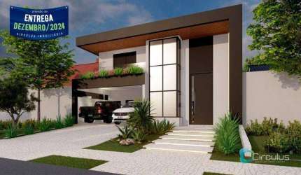 Casa com 3 dormitórios à venda, 250 m² por R$ 1.875.000,00 - Vivendas da Mata - Portal Paineiras - Ribeirão Preto/SP