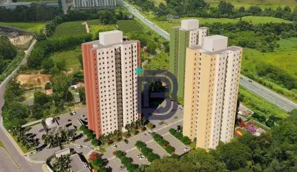 Apartamento com 3 dormitórios à venda, 64 m² por R$ 400.369,05 - Jardim Carolina - Jundiaí/SP