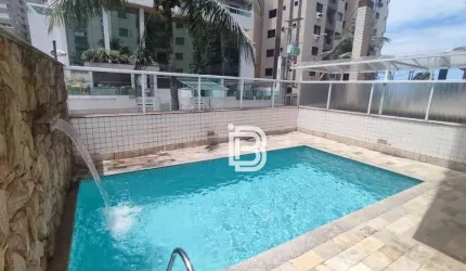 Apartamento com 2 dormitórios à venda, 76 m² com vista para o Mar a 50 metros da praia por R$ 380.000 - Aviação - Praia Grande/SP