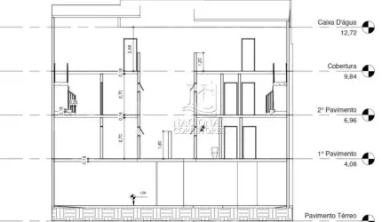 Cobertura com 3 dormitórios à venda, 178 m² por R$ 1.050.000 - Campestre - Santo André/SP