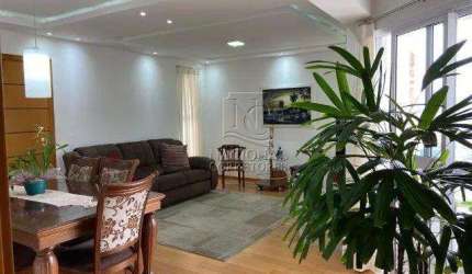 Apartamento com 3 dormitórios à venda, 173 m² por R$ 1.290.000,00 - Vila Bastos - Santo André/SP